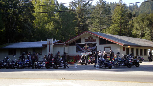 Biker Church and bikes